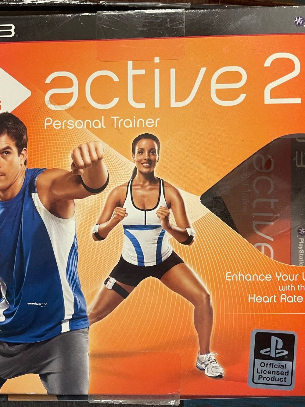 Active 2 Personal Trainer Fitness Game - Orange Packaging
